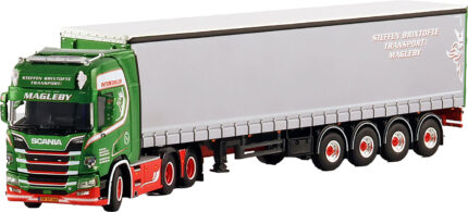SCANIA R Highline 6x2 avec remorque bachée 4 essieux – Image 4