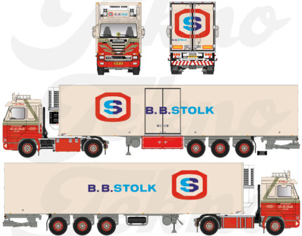 SCANIA 143 4x2 avec remorque frigo 3 essieux – Image 5
