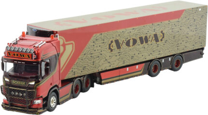 SCANIA S Highline 6x2 avec remorque frigo 3 essieux