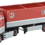 MAN TGX GM 4x2 avec remorque de vrac basculante STAS 3 essieux