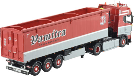 MAN TGX GM 4x2 avec remorque de vrac basculante STAS 3 essieux – Image 4