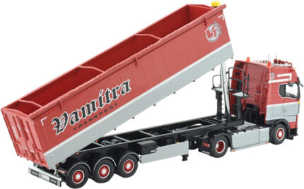 MAN TGX GM 4x2 avec remorque de vrac basculante STAS 3 essieux – Image 6