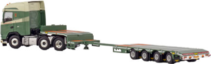 DAF XG 6x2 avec remorque porte-engins 4 essieux – Image 3