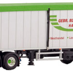 DAF XG 6x2 4x2 avec remorque de vrac 3 essieux