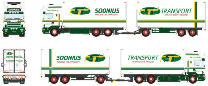 SCANIA R4 Topline 6x2 combiné porteur et remorque frigo – Image 5
