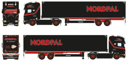 SCANIA R6 Topline 4x2 avec remorque tolée 2 essieux – Image 5