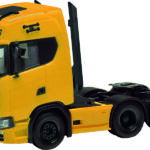 SCANIA S Highline 6x2, jaune