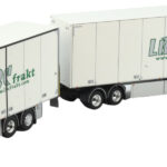 SCANIA R Topline 6x2 combiné suédois porteur et remorque frigo