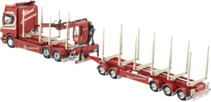 SCANIA R High 6x2 porteur et remorque forestière – Image 3
