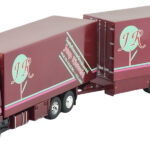 SCANIA Série 3 6x2 combiné porteur et remorque tolée