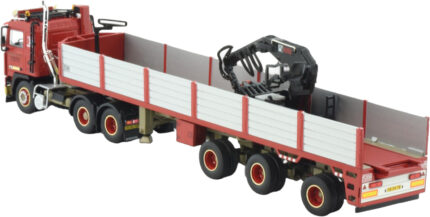 VOLVO F16 6x2 avec remorque à briques 3 essieux – Image 3