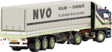 DAF 2800 4x2 avec remorque bachée 3 essieux – Image 3