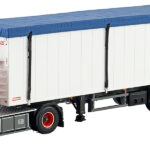 SCANIA Serie 3 4x2 avec remorque de vrac 3 essieux