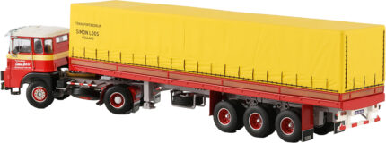 FTF F Serie 4x2 avec remorque bachée 3 essieux – Image 4