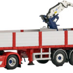 SCANIA Streamline Highline 4x2 avec remorque à briques 3 essieux