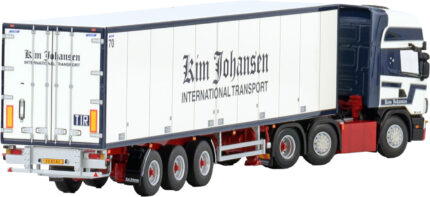 SCANIA Serie 4 Topline 6x2 avec remorque frigo 3 essieux – Image 3