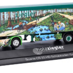 SCANIA S Highline 4x2 avec remorque tolée 3 essieux