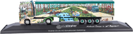 SCANIA S Highline 4x2 avec remorque tolée 3 essieux – Image 4