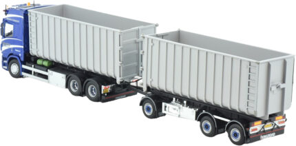 SCANIA R High 6x2 combiné porteur et remorque ampliroll avec 2 containers 40m3 – Image 3