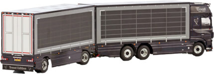 DAF XF 6x2 combiné porteur et remorque bachée – Image 3