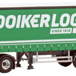 DAF XF 4x2 avec remorque bachée 3 essieux
