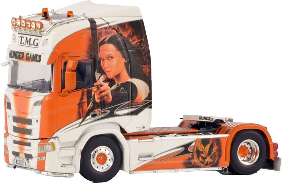 Miniature Camion Renault AGLD Huiles EdL - MINITRUCKS 25 1/50 Résine Monté