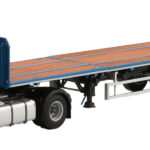 DAF XF 4x2 avec remorque plateau 3 essieux
