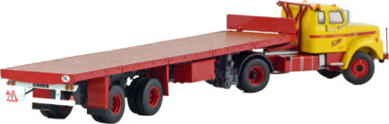SCANIA L110 Sleeper Cab 4x2 avec remorque plateau 2 essieux – Image 3