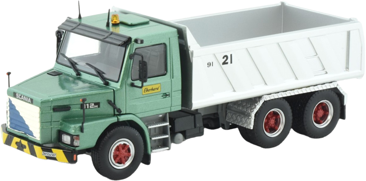 TEKN83080 SCANIA Serie 2 6x4 benne, résine – Image 1