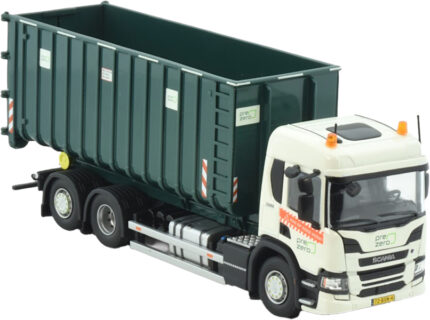 SCANIA P370 6x2 porteur ampliroll avec container 40 m3 – Image 2