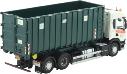 SCANIA P370 6x2 porteur ampliroll avec container 40 m3 – Image 4