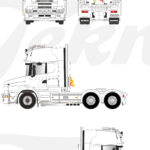 SCANIA T Topline 6x4