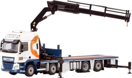 DAF CF SC 8x2 porteur plateau avec grue PALFINGER PK65002 – Image 3
