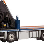 DAF CF SC 8x2 porteur plateau avec grue PALFINGER PK65002