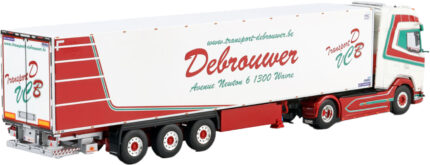 DAF XG+ 4x2 avec remorque frigo 3 essieux – Image 3