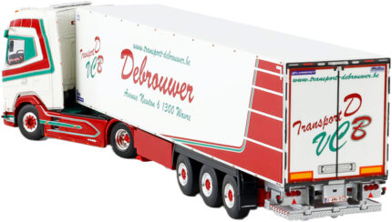 DAF XG+ 4x2 avec remorque frigo 3 essieux – Image 4