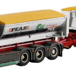 SCANIA R Normal 8x4 porte et remorque ampliroll avec container à asphalts