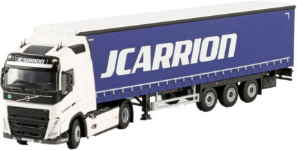 VOLVO FH5 Globetrotter 4x2 avec remorque bachée 3 essieux – Image 4