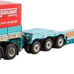 MERCEDES Actros MP5 SLT BigSpace 8x4 avec remorque porte-engins 3+5 essieux