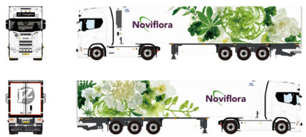 SCANIA S Highline 4x2 avec remorque frigo 3 essieux – Image 5