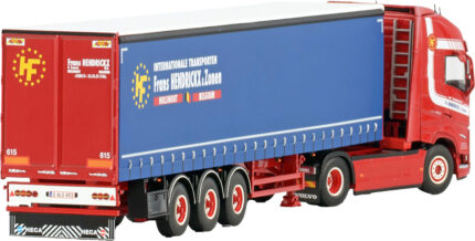 VOLVO FH5 Globetrotter XL 4x2 avec remorque bachée 3 essieux – Image 3