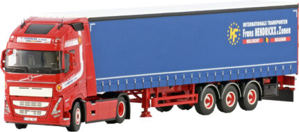 VOLVO FH5 Globetrotter XL 4x2 avec remorque bachée 3 essieux – Image 4
