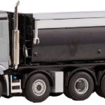 MERCEDES Arocs 10x4 benne, gris et noir