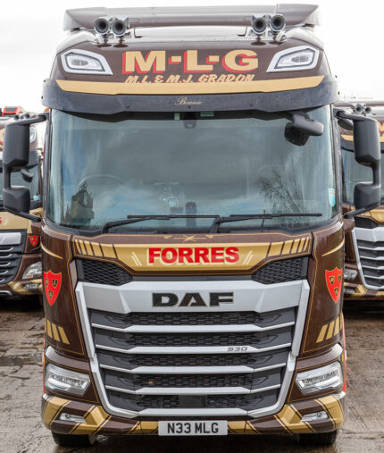 DAF XF 6x2 porteur et remorque forestière – Image 3
