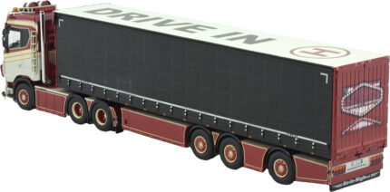 SCANIA S Topline 6x2 avec remorque bachée 3 essieux – Image 3