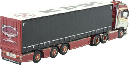SCANIA S Topline 6x2 avec remorque bachée 3 essieux – Image 4
