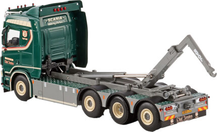 SCANIA R Normal 8x2 combiné porteur et remorque ampliroll avec 2 containers 40m3 – Image 4