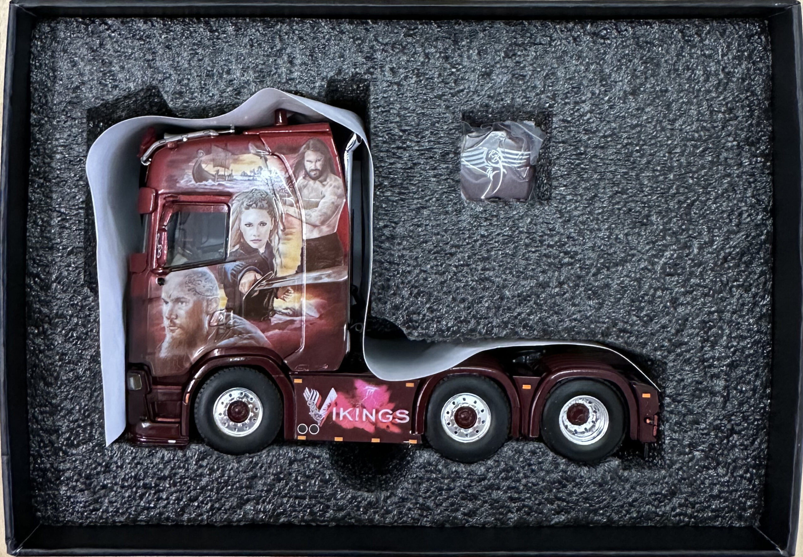 Camion Solo SCANIA S 4x2 Miniature WSI - Entreprise Andreas Bredahl - 1/50