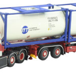 VOLVO FH5 Globetrotter XL 6x2 avec remorque porte-container et 2 containers citerne20 pieds