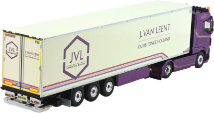 DAF XF Space Cab 4x2 avec remorque frigo 3 essieux – Image 3